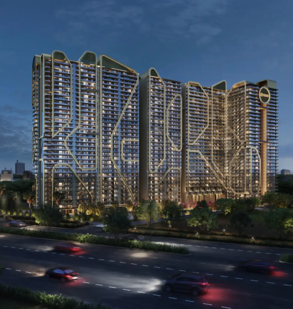 Evening view render